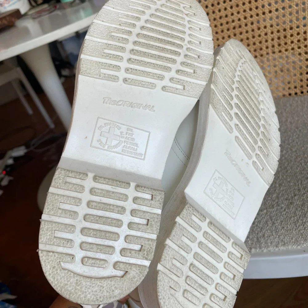 Dr. Martens Rainbow Print Lace-Up Oxfords - Picture 2 of 6